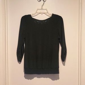 Apt 9 3/4 sleeve top